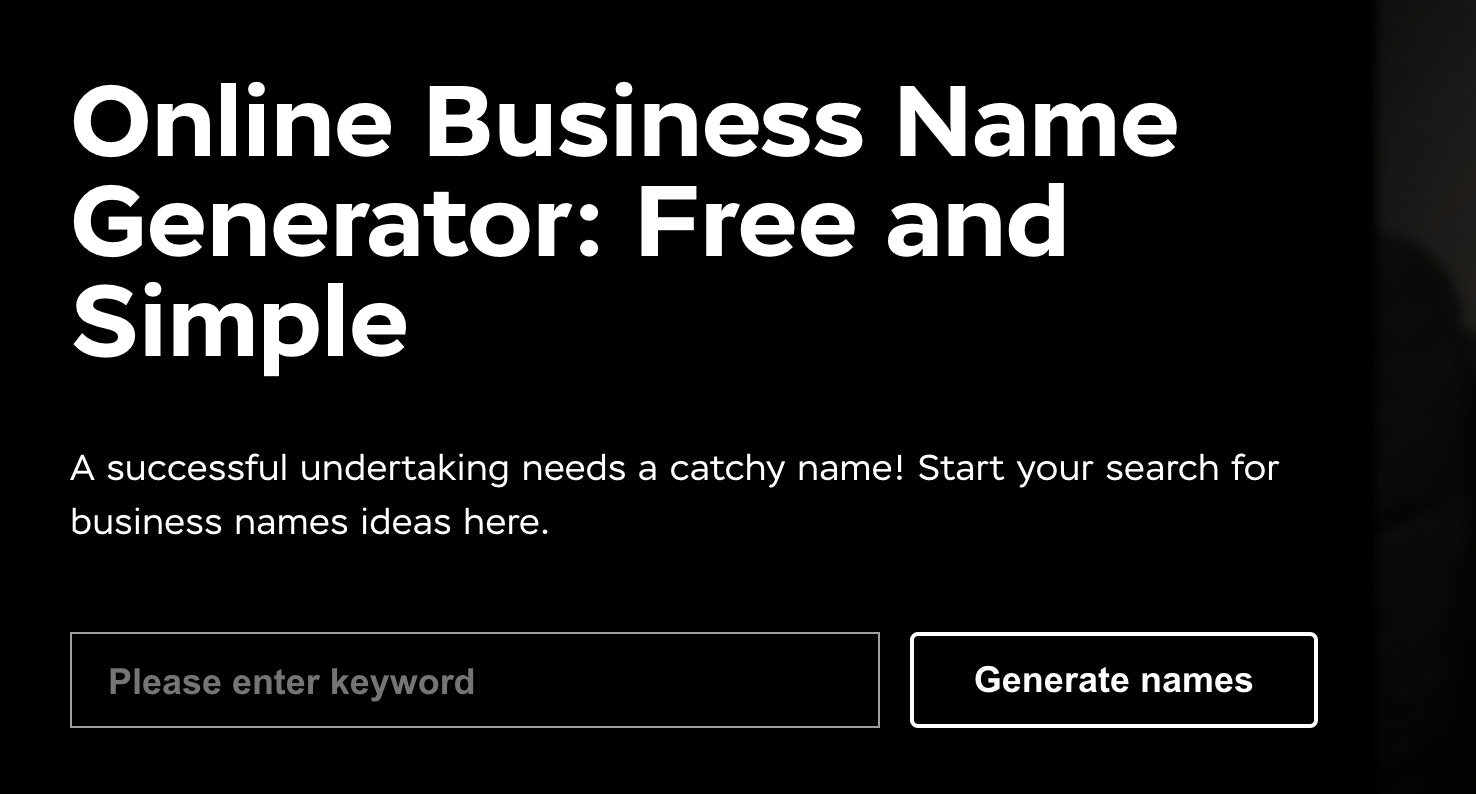 Anadea online name
maker