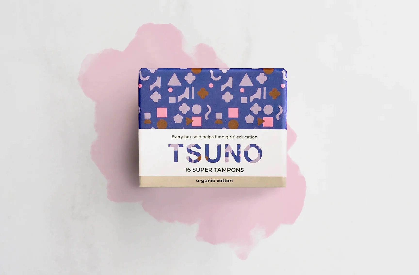 A box of organic tampons by
Tsuno