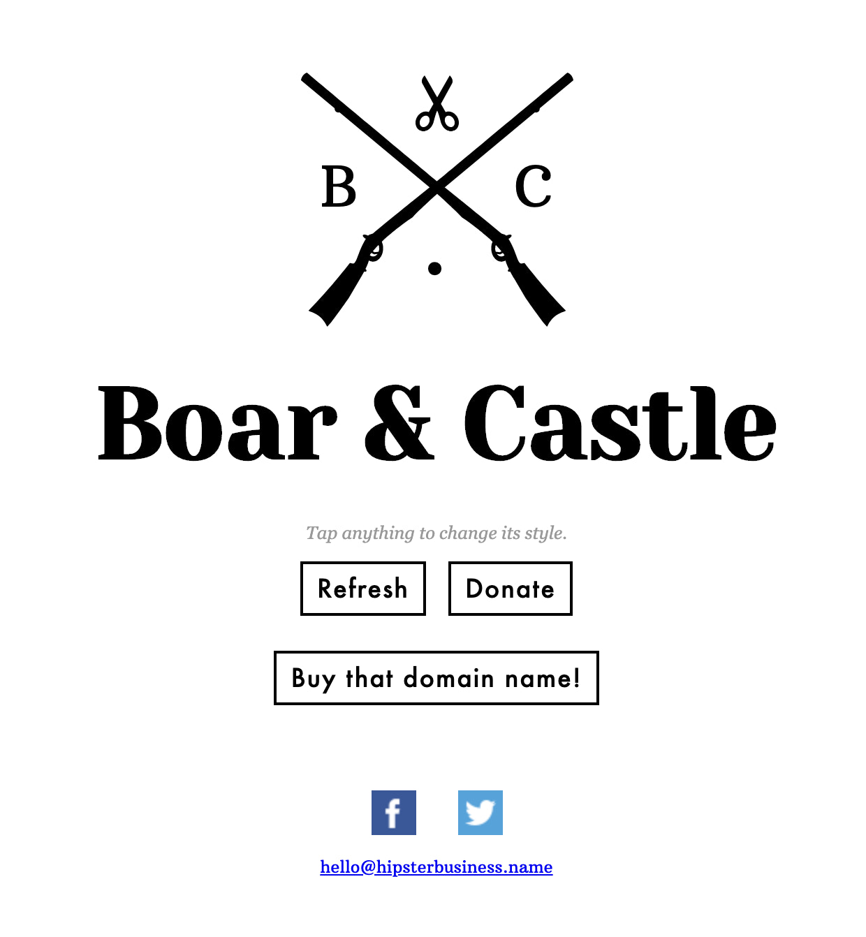 hipster name
generator