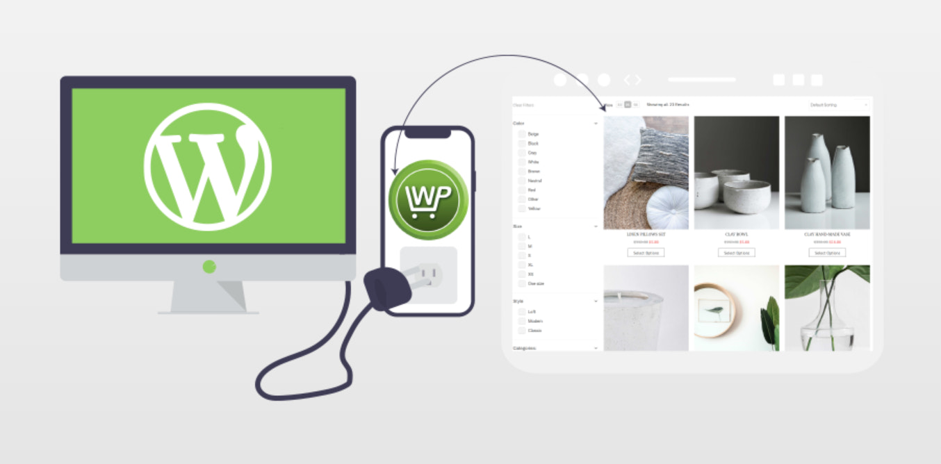 screenshot of WP Easy
Cart