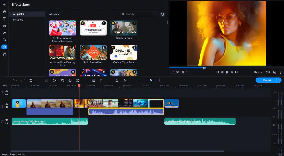 movavi video
editor