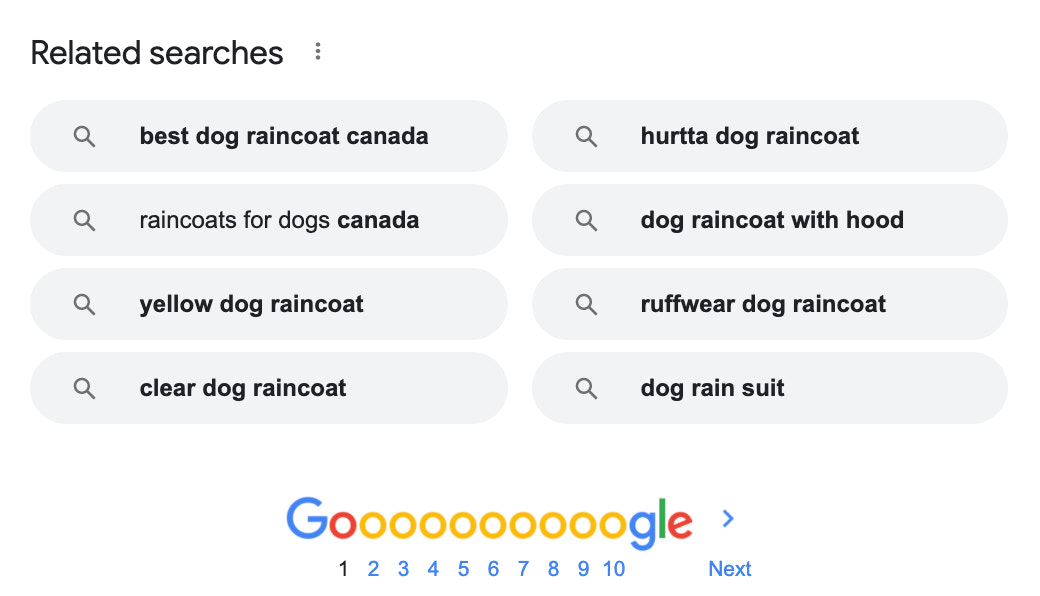 google related
searches