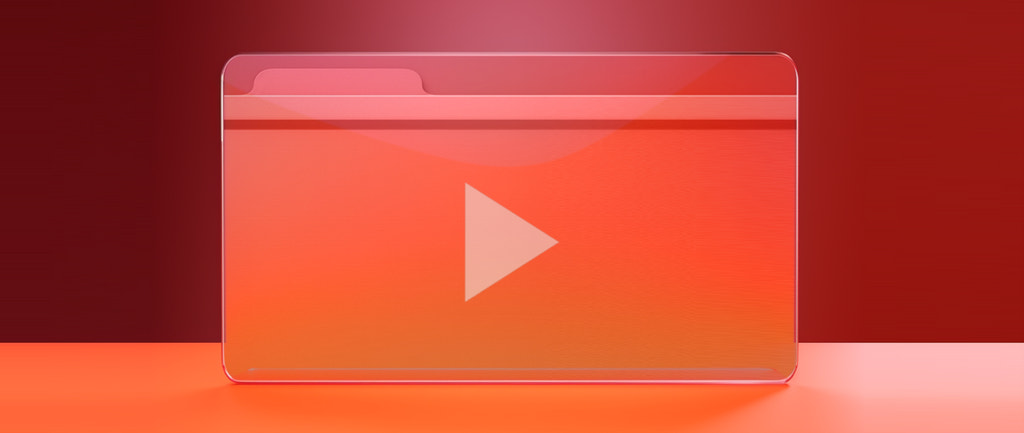 浏览器中间的 youtube 播放按钮：youtube 社区选项卡