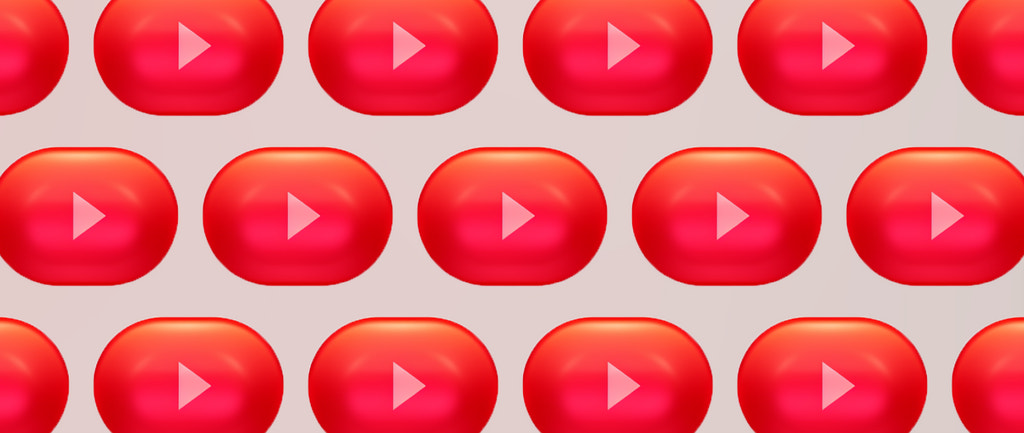 重复红色 YouTube 播放图标：youtube Shorts 货币化