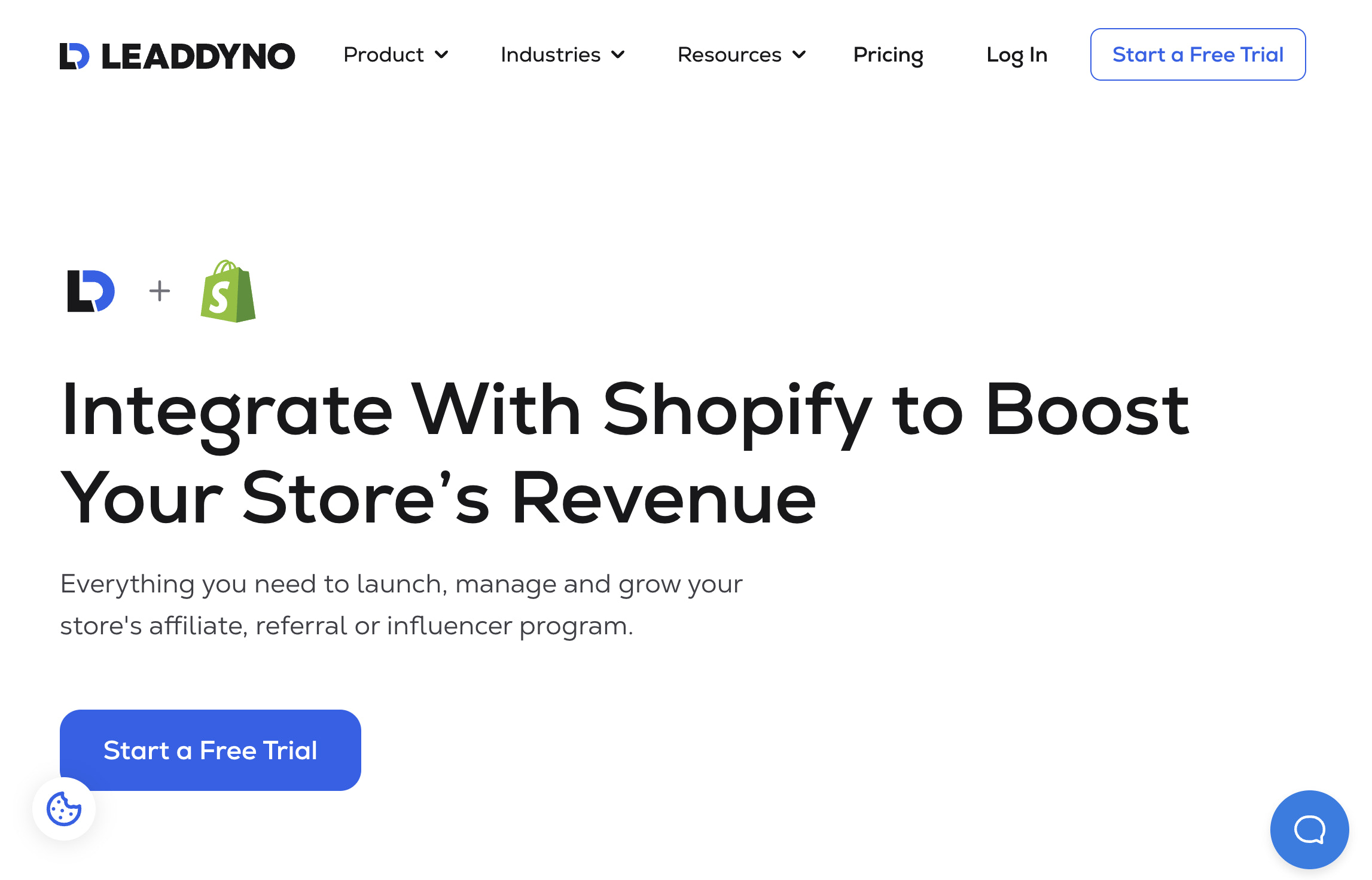 LeadDyno 与 Shopify 联盟计划免费试用。